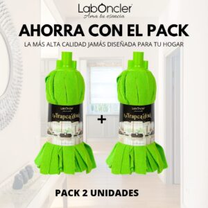 Hogar PACK DOBLE FREGONA TRAPEADORA MÁGICA