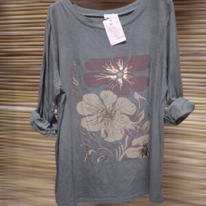 CAMISETA FLOR 3120 (Talla 36 a 44)