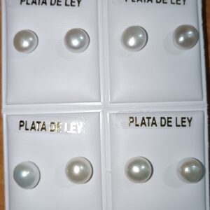 Comprar perlas de rio Venta de perlas de rio Joyas perlas de rio Pendientes perlas de rio plata (