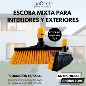 OFERTA: ESCOBA MIXTA INTERIORES Y EXTERIORES