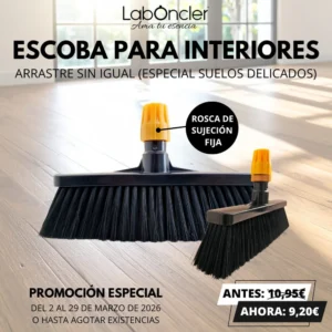 OFERTA: ESCOBA DE INTERIORES