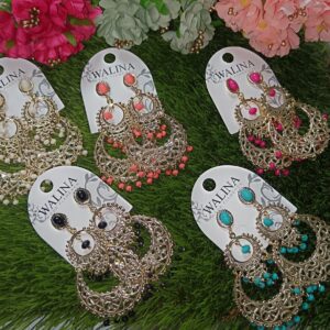 pendientes flamenca, bisutería flamenca online, pendientes turquesa vintage, complementos feria de abril, pendientes de filigrana, joyería étnica azul, accesorios boho chic, pendientes grandes plateados.