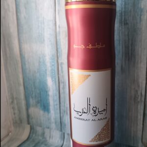 Ameerat Al Arab Ambientador Lattafa Ameerat Al Arab Spray Ambientador Princesa de Arabia Ameerat Al Arab Rojo 300ml Lattafa Air Freshener Ameerat Al Arab