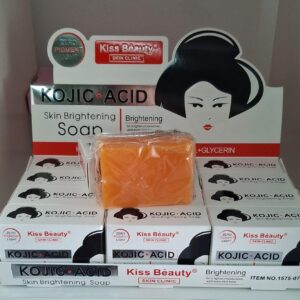 Jabón para aclarar la piel Tratamiento para manchas en la cara Kojic Acid Soap España (o tu país) Cosmética coreana aclaradora Cómo quitar manchas de acné