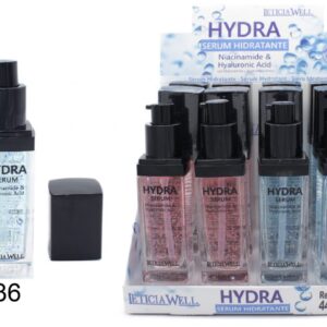 Sérum Hydra Leticia WellComprar sérum Leticia Well 44036Sérum facial con microcápsulasSérum ácido hialurónico y niacinamidaLeticia Well Hydra sérum hidratante