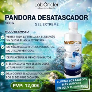 PANDORA Desatascador Gel Extreme