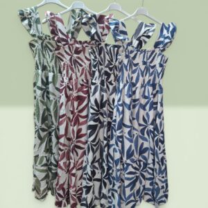 Vestido maxi estampadoVestido largo de veranoVestido nido de abejaVestido tirantes volantesModa mujer verano