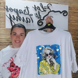 Camisetas mujer originalesCamiseta blanca mujerCamiseta oversize mujerCamisetas con dibujo mujerCamisetas urbanas mujer