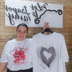 Camisetas mujer originalesCamiseta blanca mujerCamiseta oversize mujerCamisetas con dibujo mujerCamisetas urbanas mujer