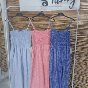 Mono Largo Veraniego Vichy - Talla 34 a 44
