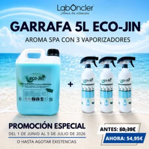 Eco-Jin SPÁ BIDÓN 5 Litros + 3 DIFUSORES