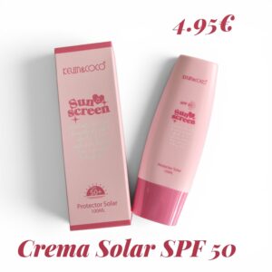 Crema Solar Sunscreen Kevin & Coco SPF 50+ – Antienvejecimiento 100ml
